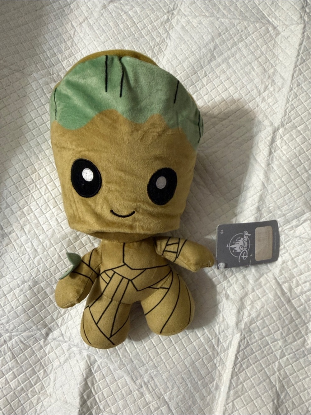 Disney Baby Groot Plush - Green and Brown